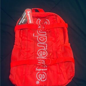 Red Supreme Backpack